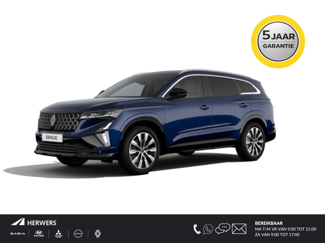 Renault Espace - E-Tech full hybrid 200 techno 7p. E-Tech full hybrid 200 techno 7p. - AutoWereld.nl