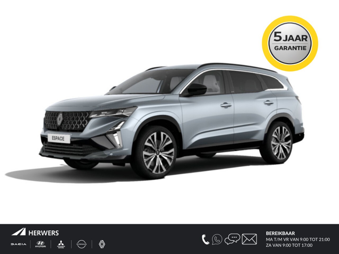 Renault Espace - E-Tech full hybrid 200 iconic 5p. E-Tech full hybrid 200 iconic 5p. - AutoWereld.nl