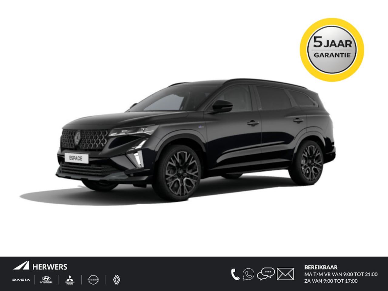 Renault Espace - E-Tech full hybrid 200 esprit Alpine 5p. E-Tech full hybrid 200 esprit Alpine 5p. - AutoWereld.nl