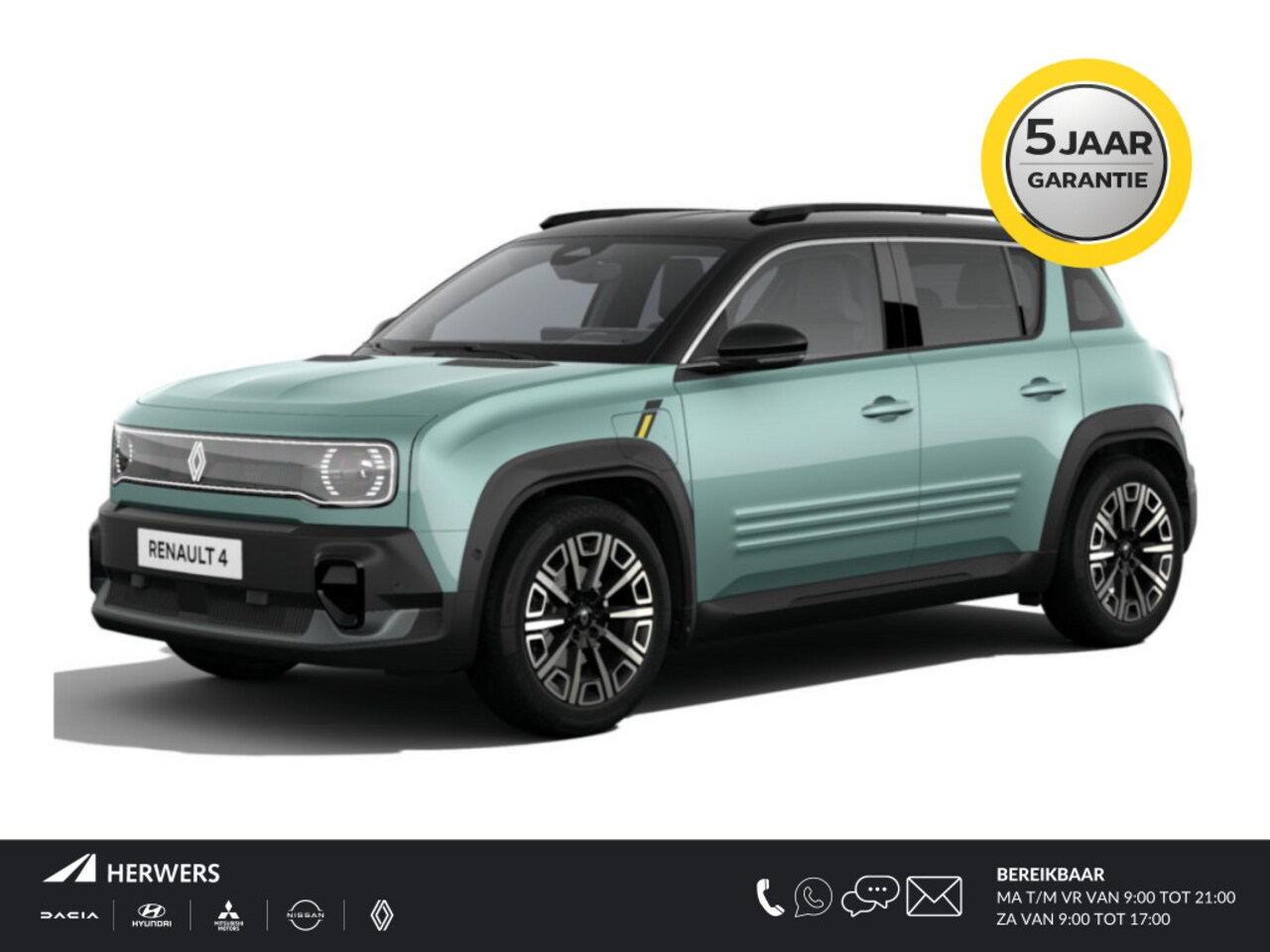 Renault 4 - comfort range iconic 52 kWh comfort range iconic 52 kWh - AutoWereld.nl