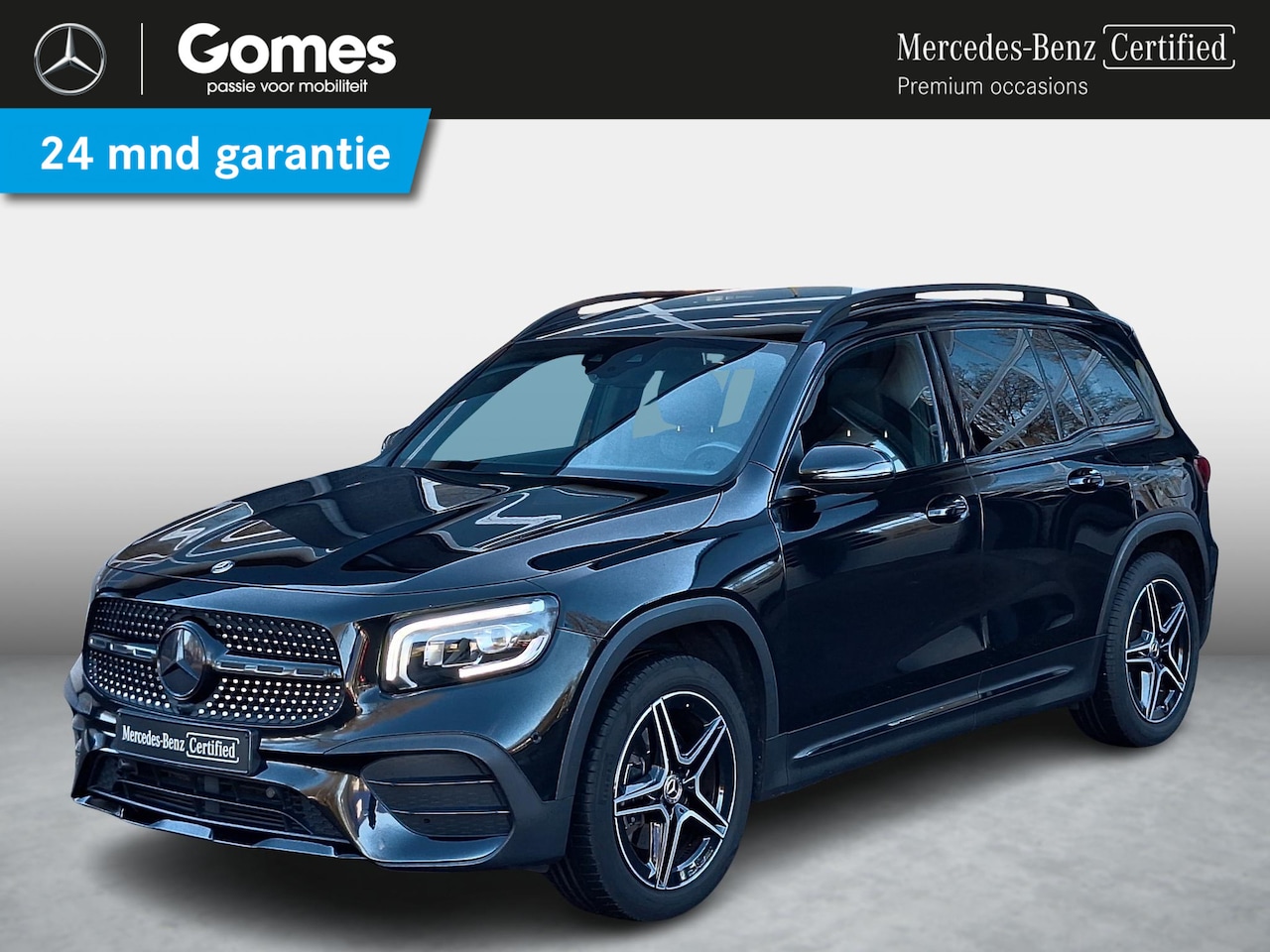 Mercedes-Benz GLB - 200 Business Solution AMG | Trekhaak afneembaar | Panoramadak | Night pakket | Achteruitri - AutoWereld.nl