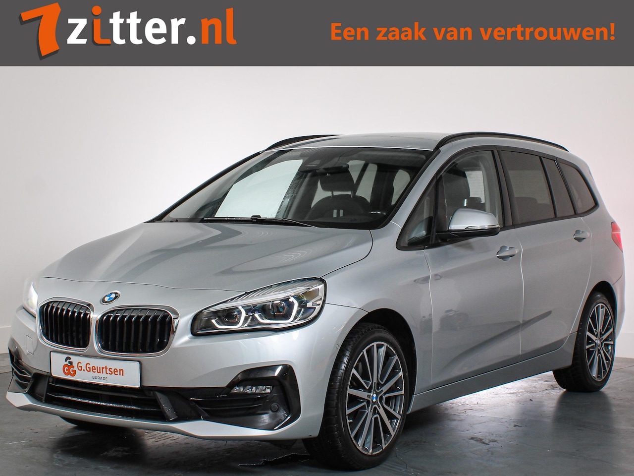 BMW 2-serie Gran Tourer - 218i Sportline 7-Persoons Trekhaak, Head Up, Navigatie, Dealer onderhouden! - AutoWereld.nl