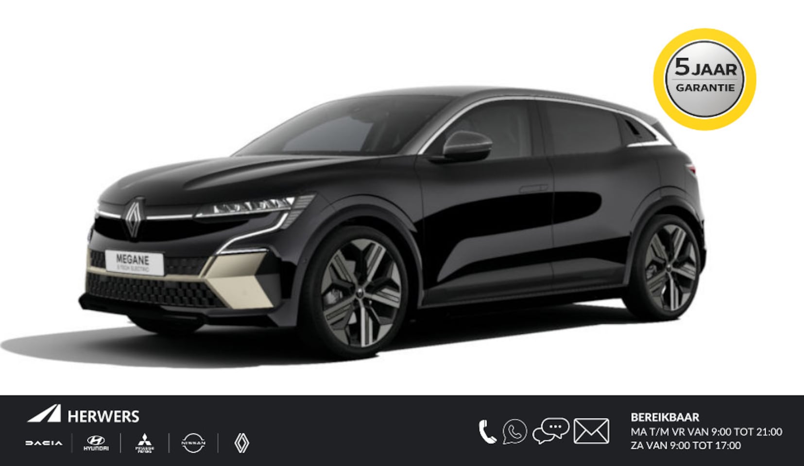 Renault Mégane E-Tech - Comfort Range Iconic 60 kWh comfort range iconic 60 kWh - AutoWereld.nl