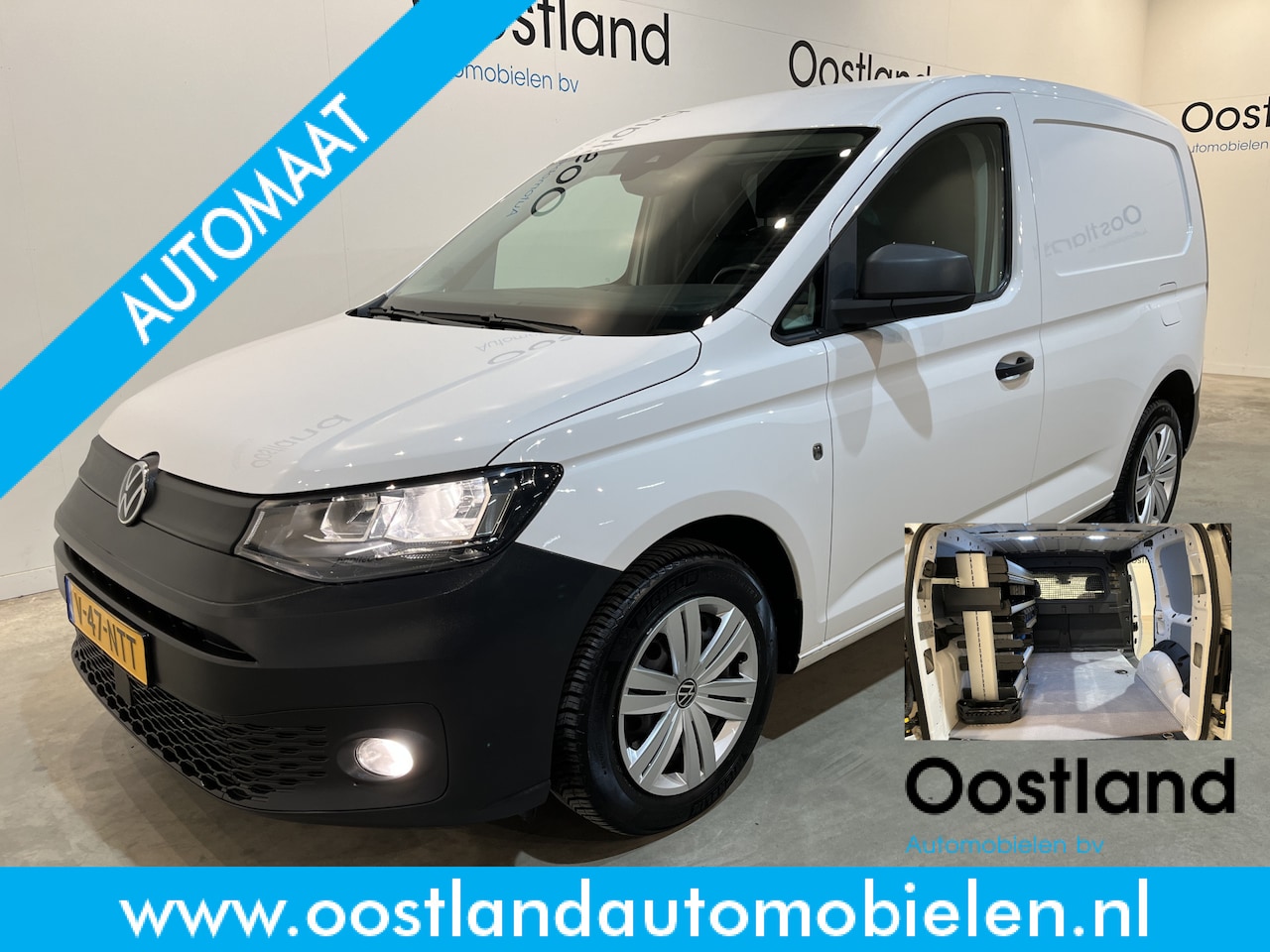 Volkswagen Caddy Cargo - 2.0 TDI Comfort 123 PK Automaat / Servicebus / Sortimo Inrichting / Euro 6 / Airco / Cruis - AutoWereld.nl