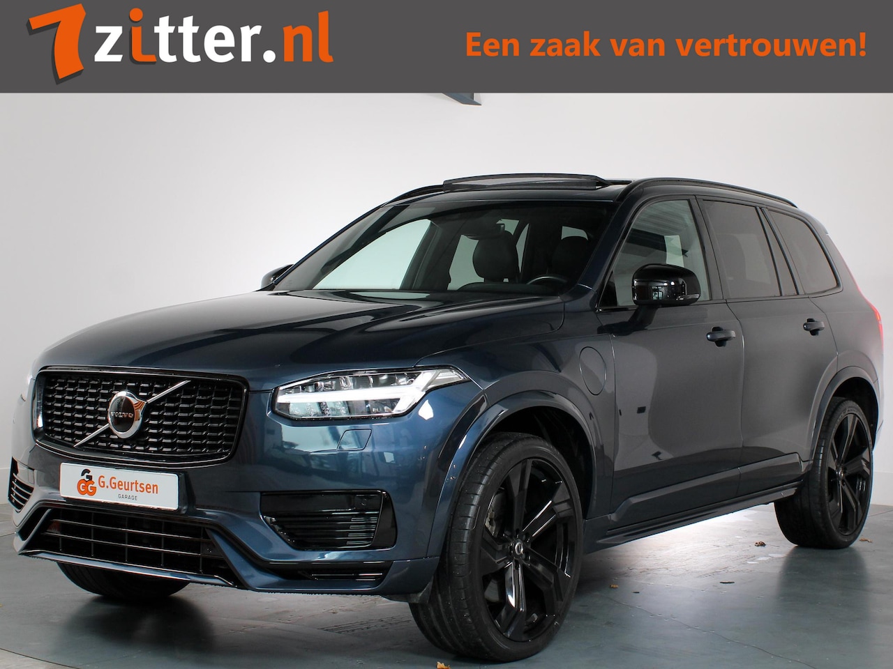 Volvo XC90 - T8, Recharge AWD R-Design 7-Persoons Panoramadak, Blind Spot, Memory, Leder, 22" inch, App - AutoWereld.nl