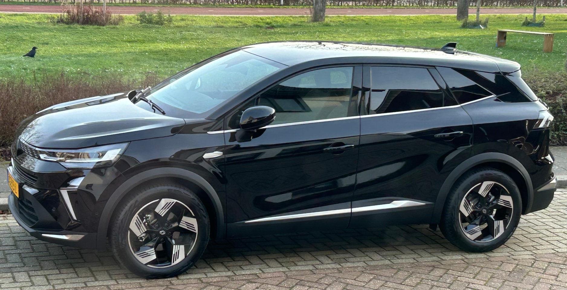 Renault Symbioz - 1.8 E-Tech full hybrid 160 techno 5 jr garantie, seizoensbanden, electr. Achterklep, verwarmde voorruit, stoelen en stuur, a - AutoWereld.nl
