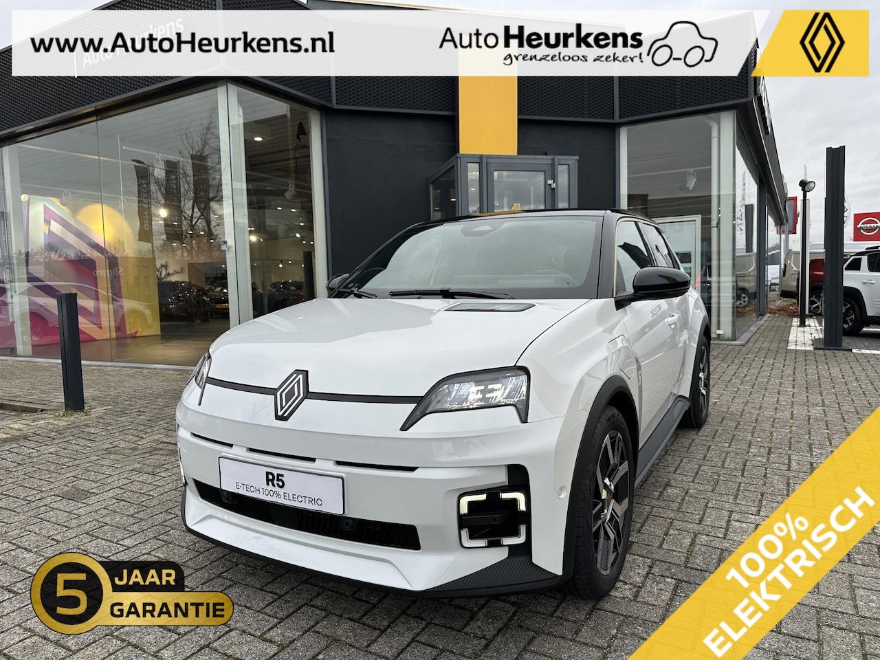 Renault 5 - Techno Urban Range Techno 120 pk l Meer dan € 1.500 voorraadvoordeel! l Gratis 5 jaar fabr - AutoWereld.nl