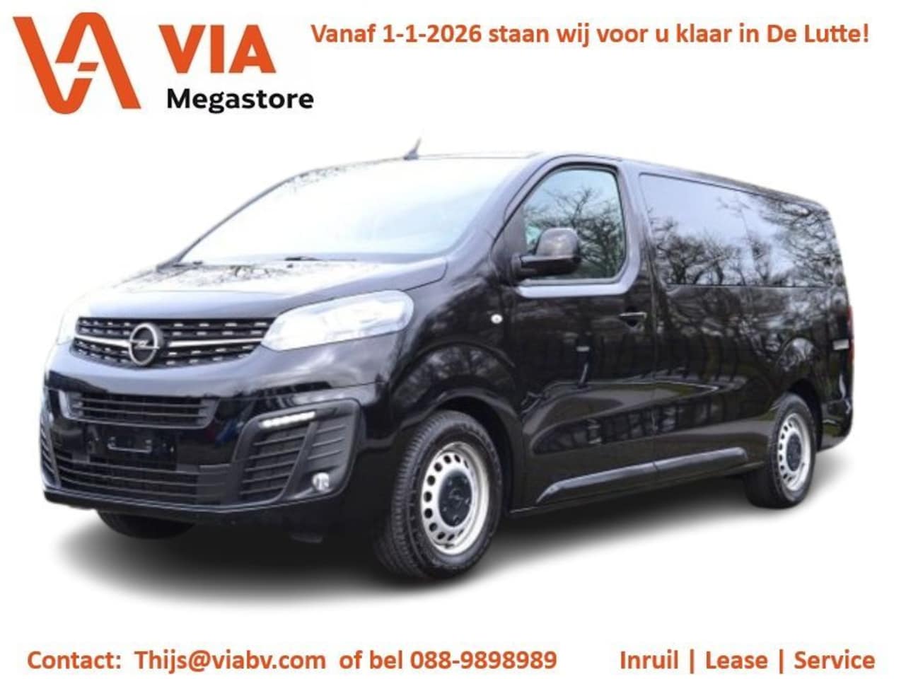 Opel Vivaro - 2.0 CDTi L3H1 9 zits | Navi | PDC | Airco | XL lengte - AutoWereld.nl