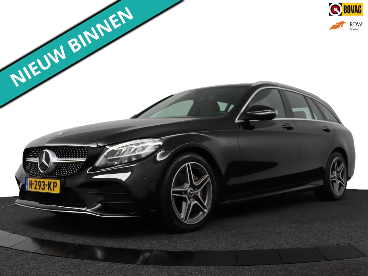 Mercedes-Benz C-klasse Estate - 200 Business Solution AMG Plus Upgrade Edition Trekhaak/Camera/Leder - AutoWereld.nl