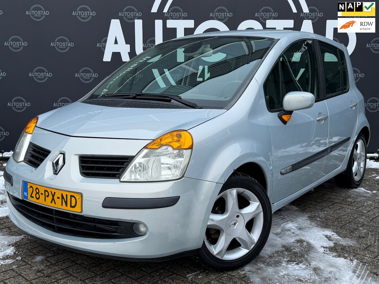 Renault Modus - 1.6-16V Privilège Luxe Automaat/NL-Auto/2e Eigenaar/NAP/APK/Airco - AutoWereld.nl