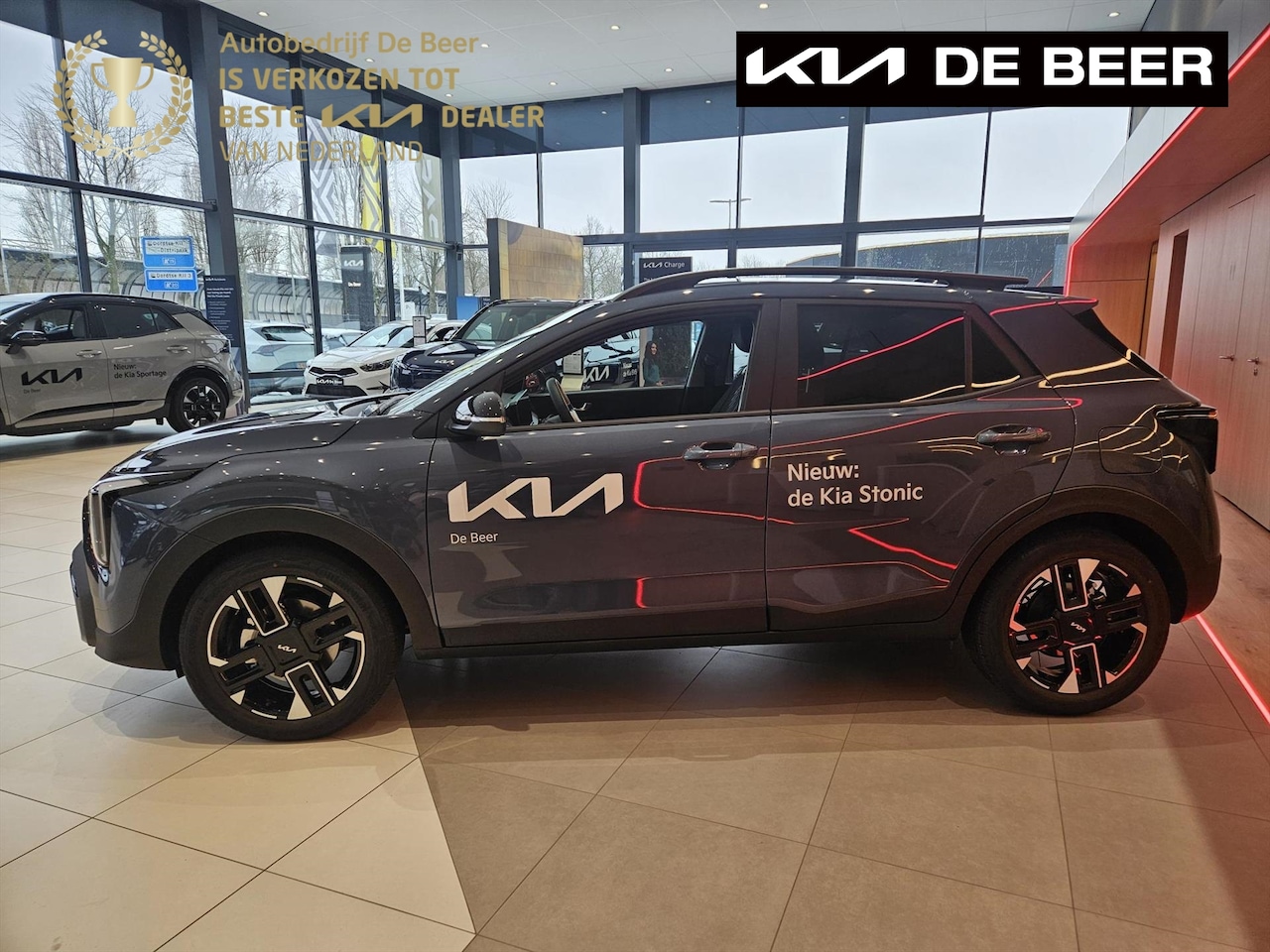 Kia Stonic - New 1.0 T-GDi MHEV 115pk GT-Line Navi/ Clima/ Cruise - AutoWereld.nl