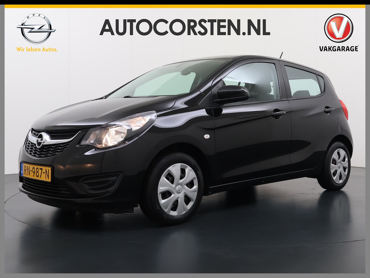 Opel Karl - 1.0I 5Drs Airco Cruise Control Bluetooth® Edition Isofix City Steer 1e Eigenaar Origineel - AutoWereld.nl