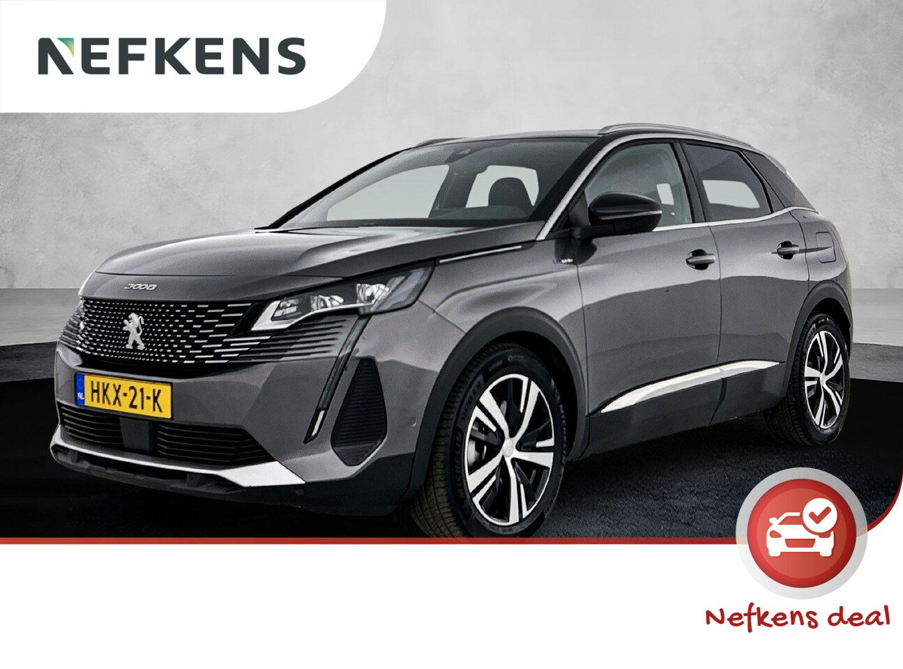 Peugeot 3008 - SUV GT Hybrid 225 pk Automaat | Navigatie | Elektrisch Glazen Panoramadak | Achteruitrijca - AutoWereld.nl