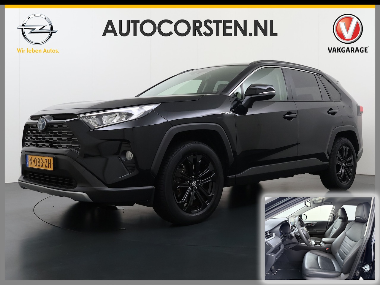 Toyota RAV4 - 2.5I 218PK Hybrid Automaat Leder Apple Carplay Android Auto Navi Dual Ecc JBL®-Audio Adap. - AutoWereld.nl