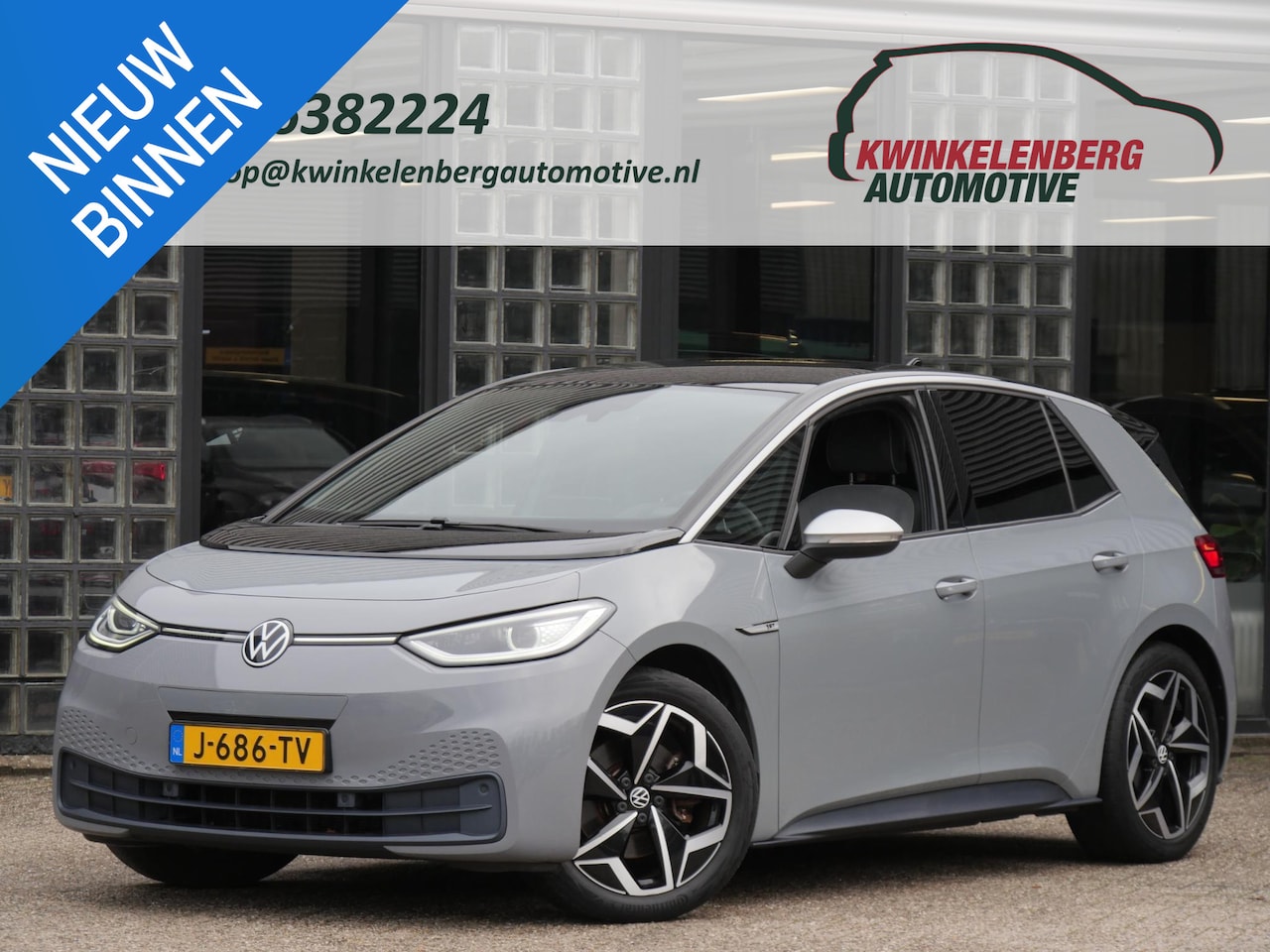 Volkswagen ID.3 - 1ST PLUS 58kWh/ CAMERA/ KEYLESS/ MATRIX LED/ SOH 93% - AutoWereld.nl