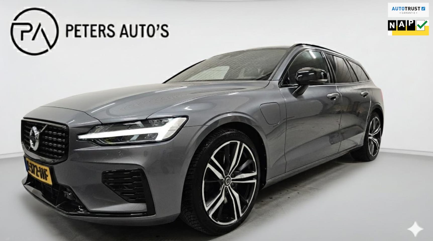 Volvo V60 - 2.0 T8 Recharge AWD R-Design Trekhaak/Android/Carplay - AutoWereld.nl