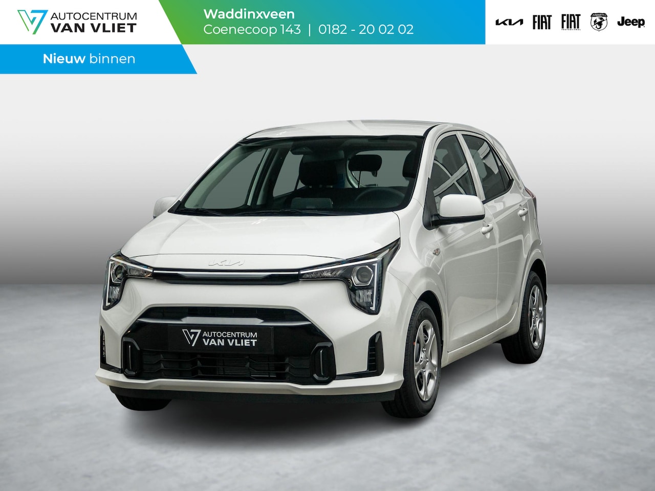 Kia Picanto - 1.0 DPI DynamicLine l Direct leverbaar | MY25 | Navi | Airco | Cruise | Camera | Apple Car - AutoWereld.nl