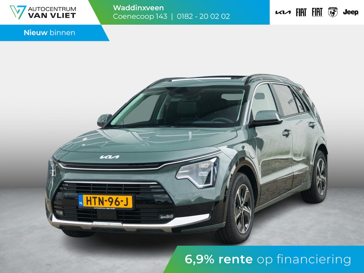 Kia Niro - 1.6 GDi PHEV DynamicPlusLine 1.6 GDi PHEV DynamicPlusLine - AutoWereld.nl