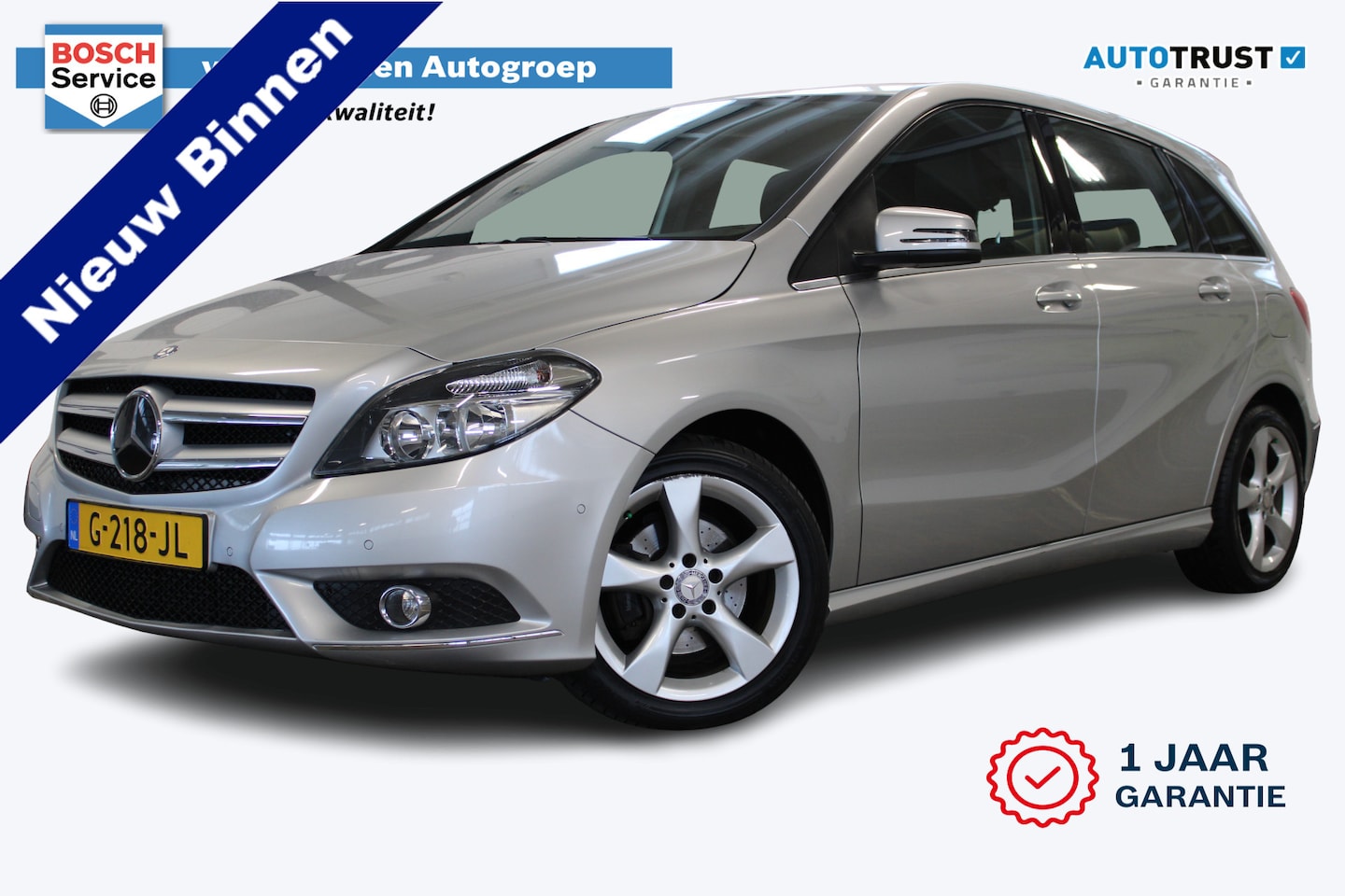 Mercedes-Benz B-klasse - 180 Prestige | Incl. 12 maanden garantie | 100% dealer onderhouden | Stoelverwarming | Uit - AutoWereld.nl