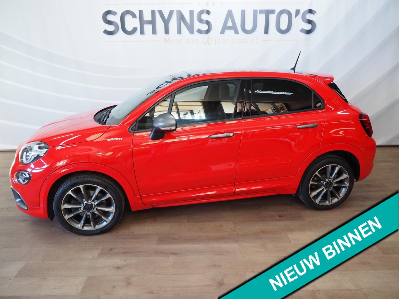 Fiat 500 X - 1.3 FireFly Turbo 150 Sport Autom./Opendak/Leder/SportEdition/Stoelverwarming/Cruisecontro - AutoWereld.nl