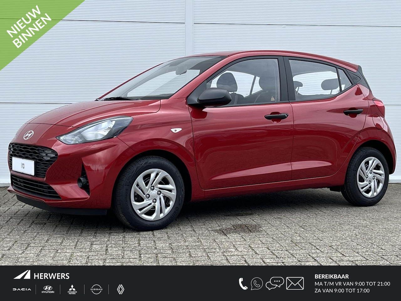 Hyundai i10 - 1.0 Comfort 5-Zits / 1700 Voordeel / Navigatie / Achteruitrijcamera / Parkeersensoren Acht - AutoWereld.nl