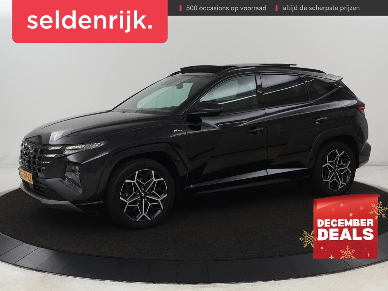 Hyundai Tucson - 1.6 T-GDI PHEV N Line Sky 4WD | Panoramadak | Stoelverwarming | Leder/Alcantara | Camera | - AutoWereld.nl
