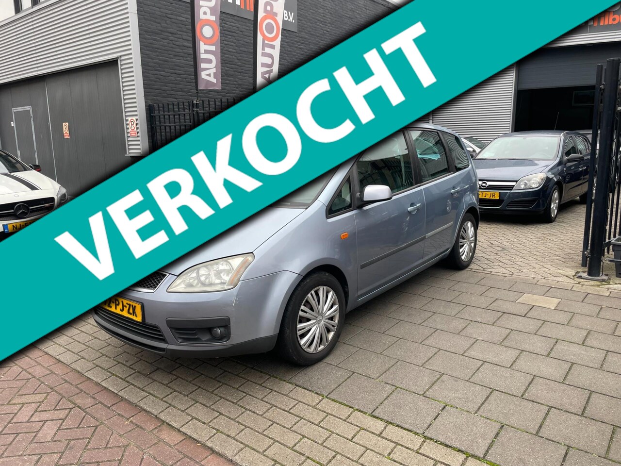 Ford Focus C-Max - 1.8-16V First Edition Trekhaak Airco NAP APK - AutoWereld.nl