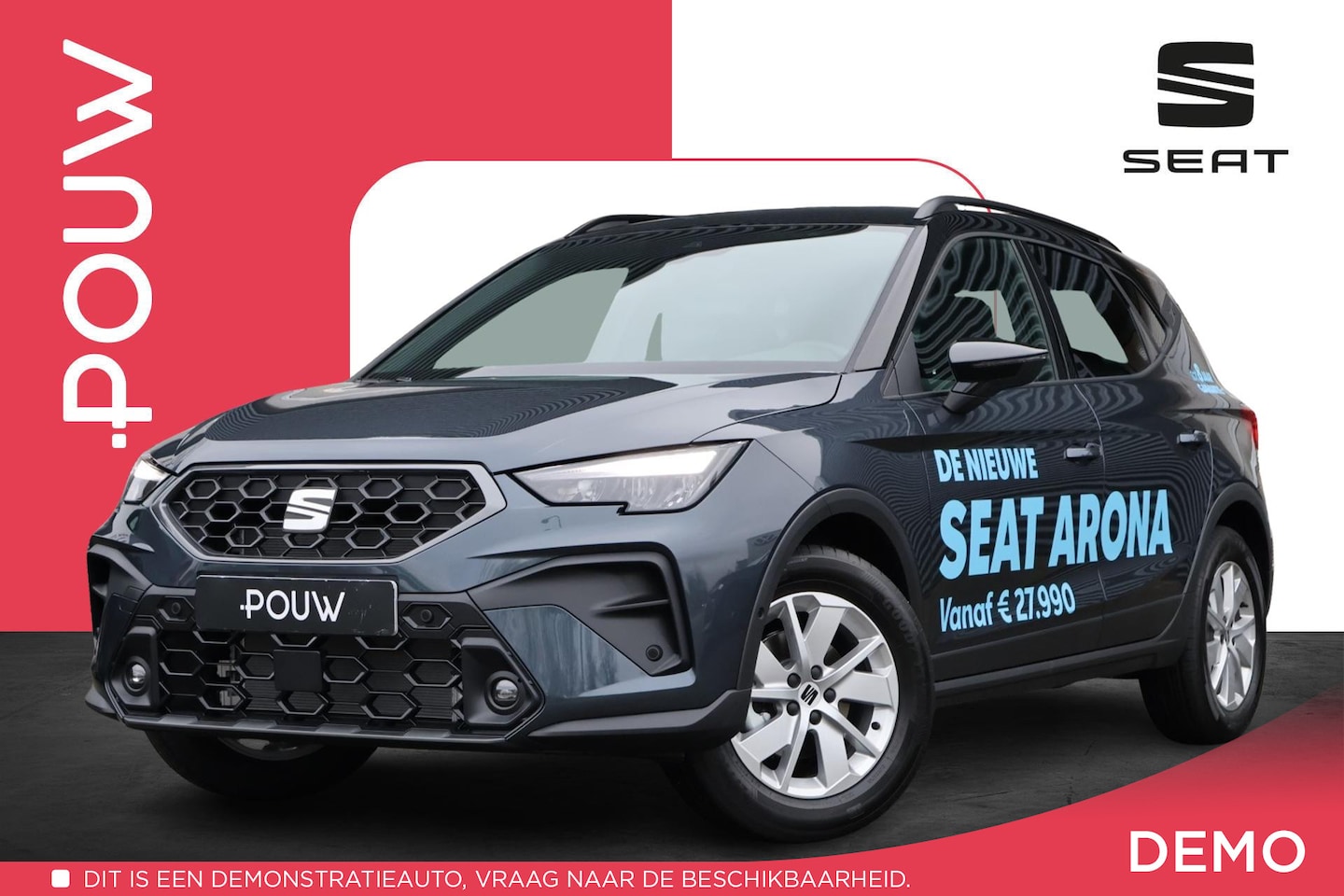 SEAT Arona - 1.0 EcoTSI 95pk DSG Style Business Connect | Navigatie | Apple Carplay/Android Auto - AutoWereld.nl