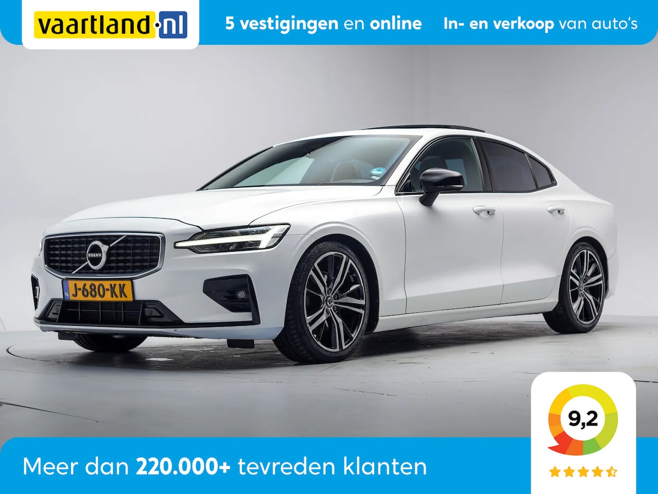 Volvo S60 - 2.0 T4 R-Design [ Schuifdak Harman Kardon Leer Camera ] - AutoWereld.nl