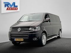 Volkswagen Transporter - 2.0 TDI L2H1 DC Comfortline Automaat Navigatie Trekhaak Cruise Control Glasslook Bearlock