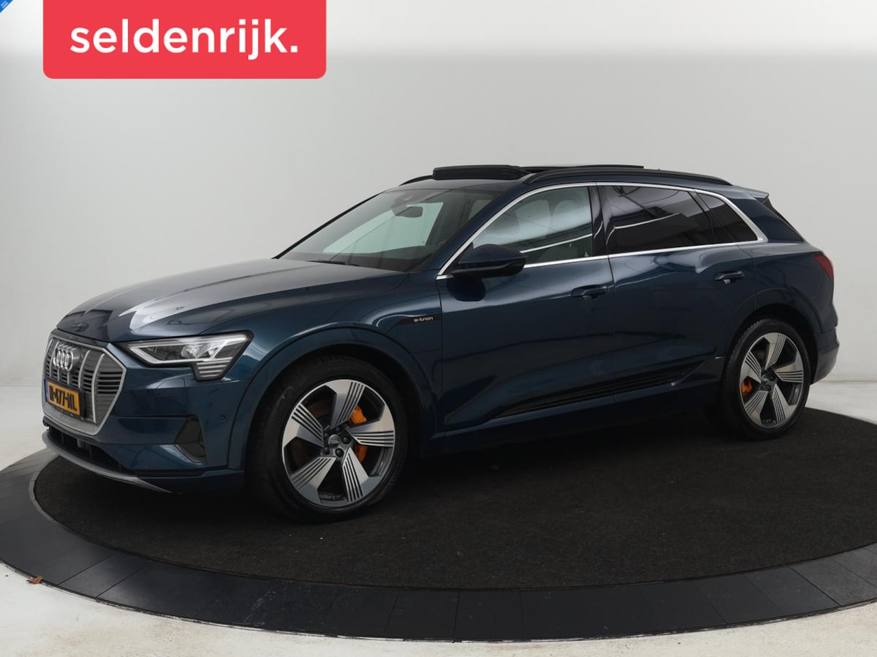 Audi e-tron - 55 quattro advanced Pro Line Plus 95 kWh | Panoramadak | Adaptive cruise | Head-Up | Leder - AutoWereld.nl