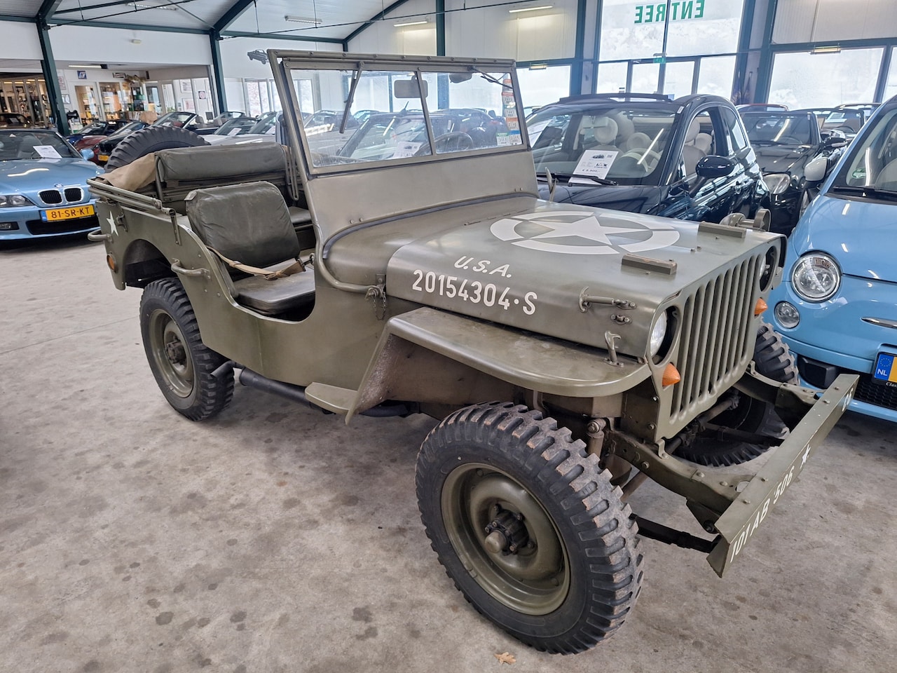 Willys Jeep - MB oorlogsjeep WW2 1943 - AutoWereld.nl