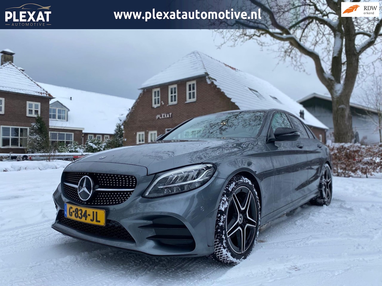 Mercedes-Benz C-klasse - 200 d Business Solution AMG Aut. | AMG-Pakket | Virtual Dash | Stoelverwarming | Camera | - AutoWereld.nl