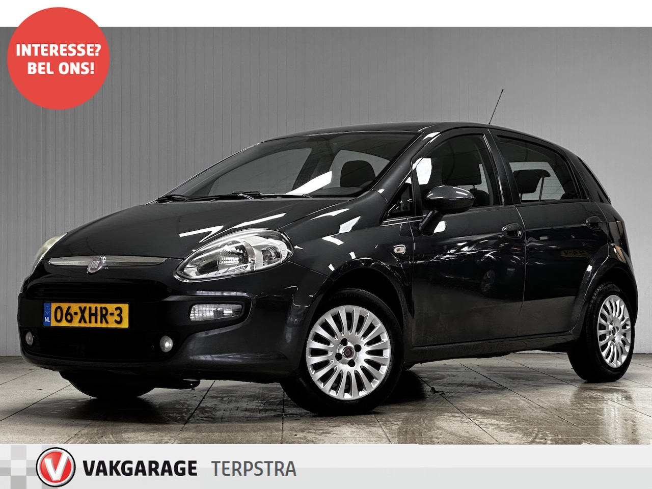 Fiat Punto Evo - 1.2 Dynamic/ 5-Drs/ Airco/ C.V. Afstand/ Elek. pakket/ Isofix/ Radio-CD/ Multi. Stuur/ Mis - AutoWereld.nl