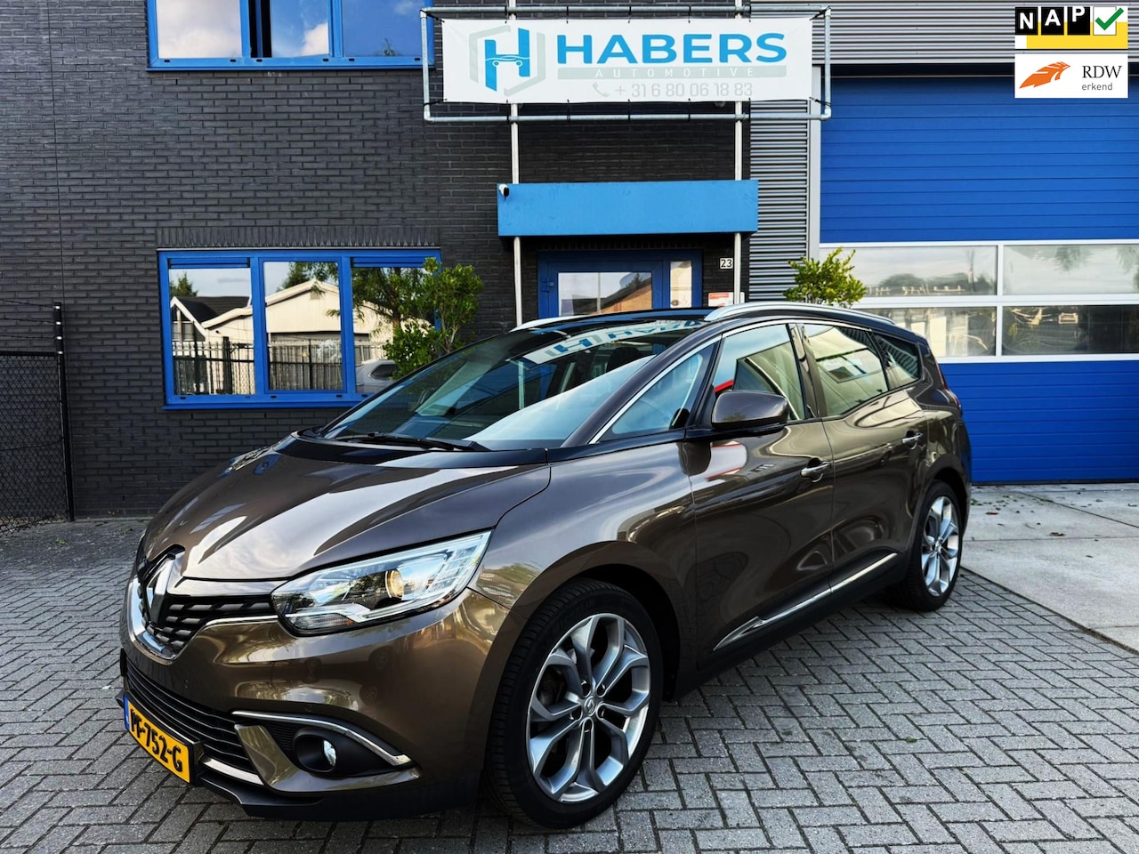 Renault Grand Scénic - 1.2 TCe Zen 116PK|Origineel NL|Navi|20INCH|PDC|Isofix|Lane Assist|Trekhaak|Climate|Bluetoo - AutoWereld.nl