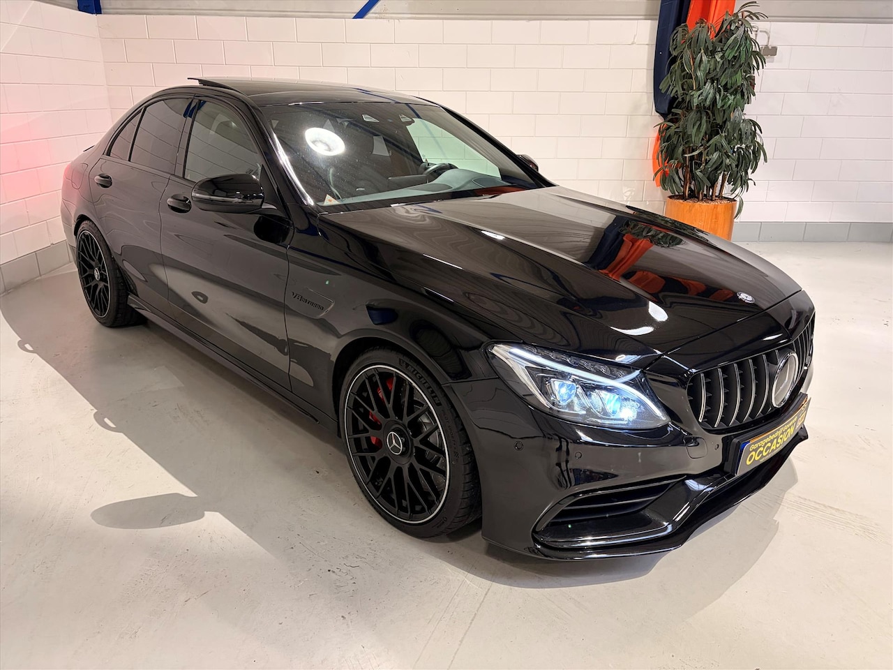 Mercedes-Benz C-klasse - C63S 4.0l V8T 510PK Speedshift, Pano, Head-up - AutoWereld.nl
