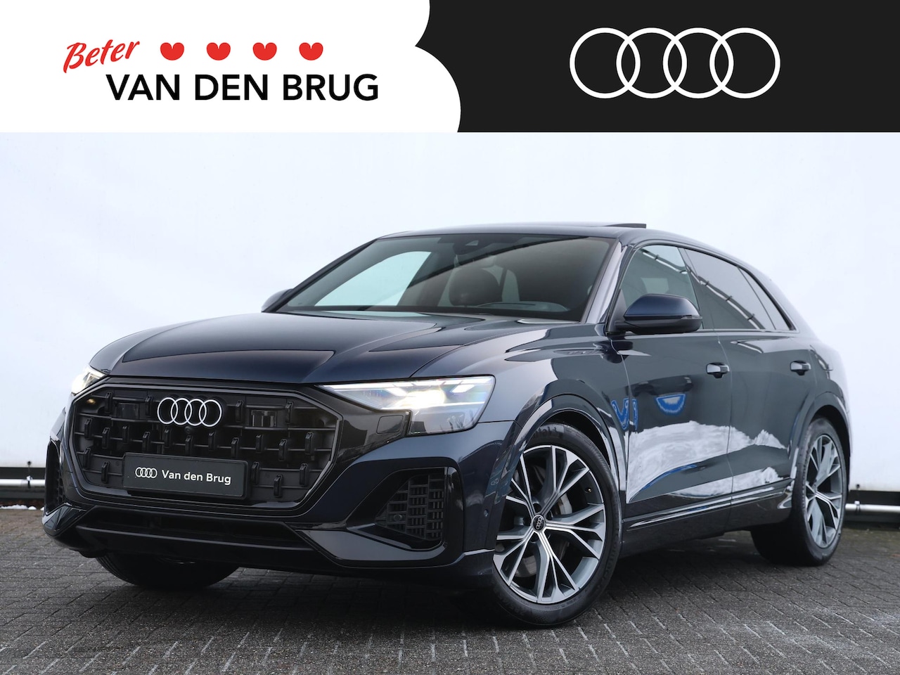 Audi Q8 - 55 TFSI e quattro Pro Line S | HUD | Trekhaak | Pano | 360° camera | Stuurverwarming | Luc - AutoWereld.nl