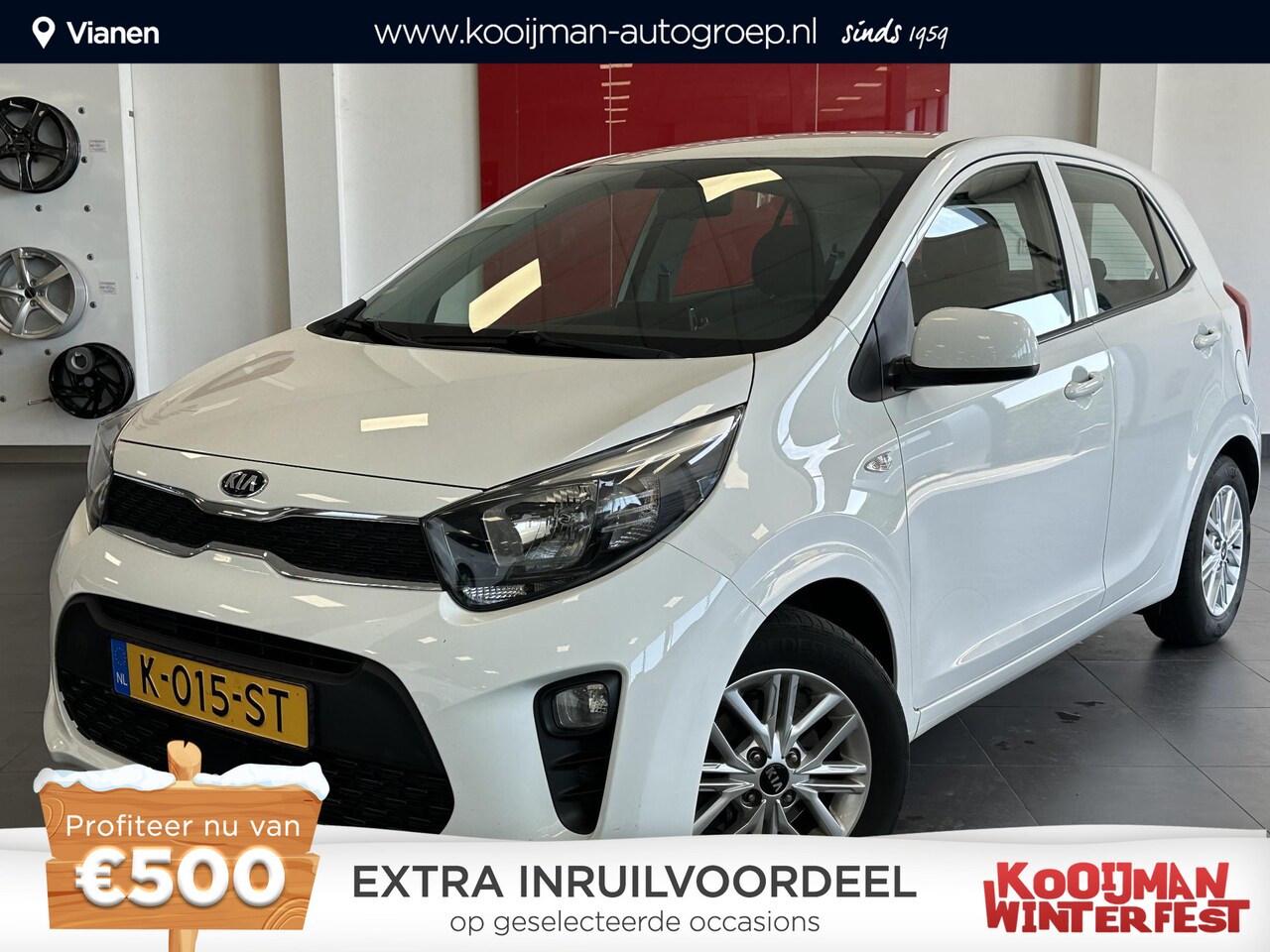 Kia Picanto - 1.0 DPi DynamicLine Android Auto, Apple CarPlay, Lichtmetalen Velgen, - AutoWereld.nl