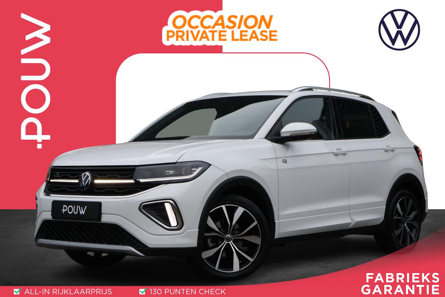 Volkswagen T-Cross - 1.0 TSI 115pk DSG R-Line | Keyless Entry | Navigatie | Apple Carplay | Stoelverwarming - AutoWereld.nl