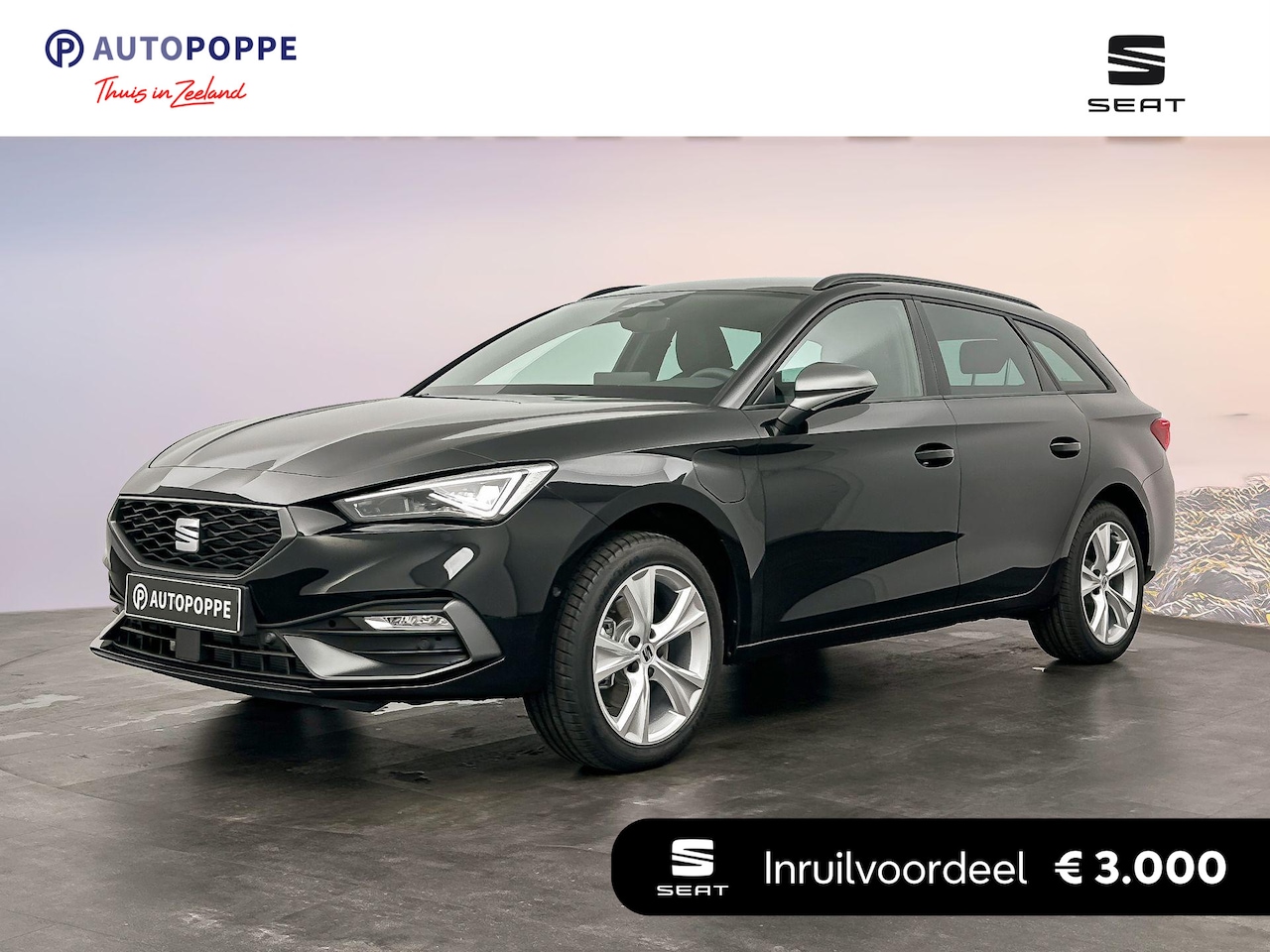 SEAT Leon Sportstourer - FR Business 1.5 TSI eHybrid 150kW / 204pk Stationw - AutoWereld.nl