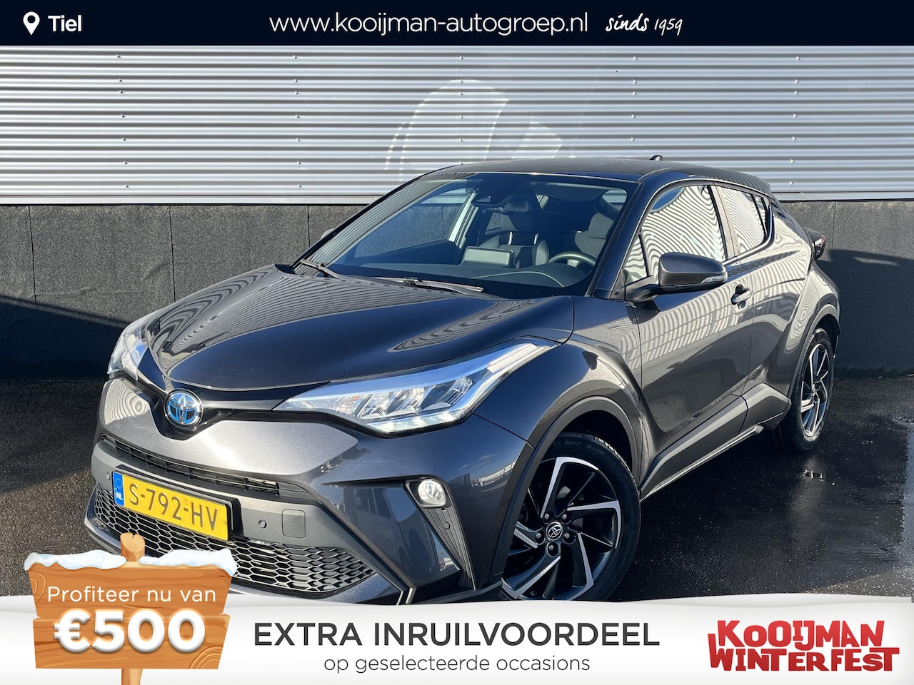 Toyota C-HR - 2.0 Hybrid Dynamic CVT-Automaat Incl: Apple Carplay / Android Auto, climate control, Adapt - AutoWereld.nl