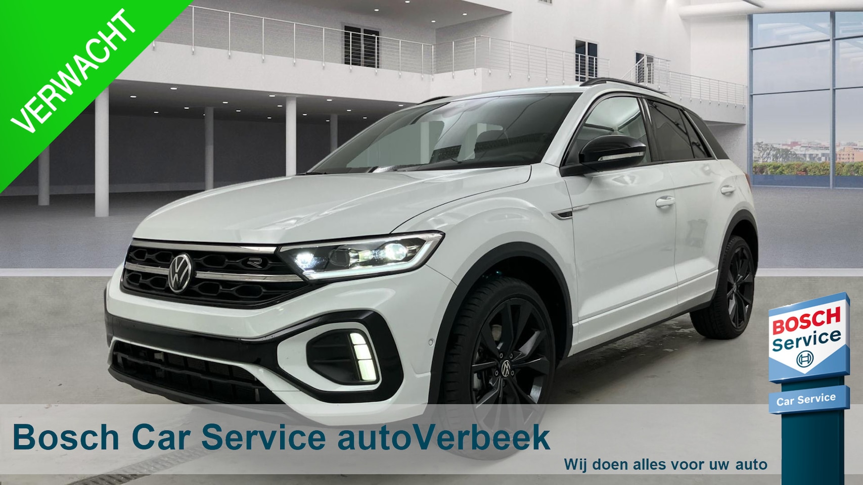 Volkswagen T-Roc - 1.5 TSI R-Line Edition | Pano | Navi | App-connect | LED Plus | 19" LMV Black | Nw.prijs € - AutoWereld.nl