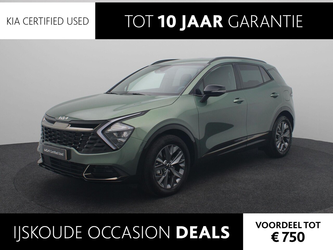 Kia Sportage - 1.6 T-GDi Hybrid Dark Edition | LM Velgen | Navi | Camera | Clima | - AutoWereld.nl