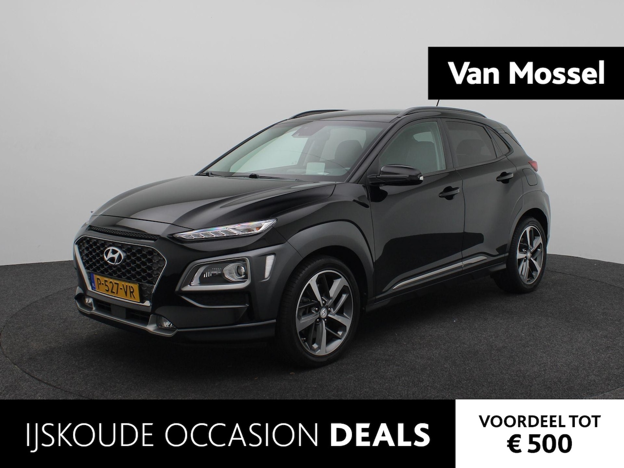 Hyundai Kona - 1.6 T-GDI Premium SKY Automaat | Navigatie | Achteruitrijcamera |Schuif-/kanteldak | Trekh - AutoWereld.nl