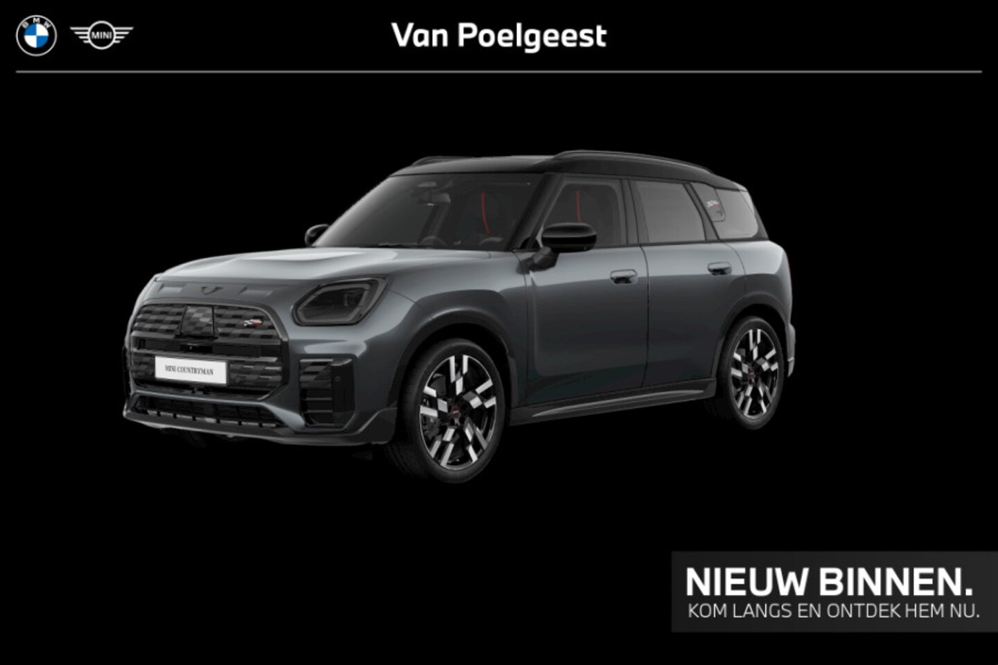 MINI Countryman - SE ALL4 John Cooper Works L Glazen Panoramadak / Harman Kardon / Head-Up / Parking Assista - AutoWereld.nl