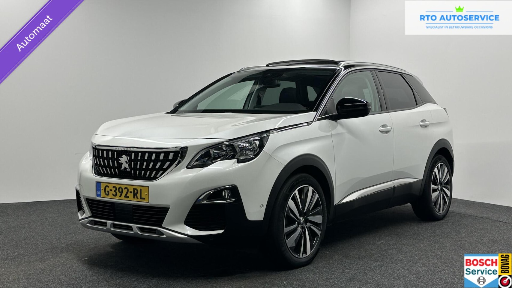 Peugeot 3008 - 1.2 PureTech Blue Lease Premium TREKHAAK CAMERA PANO. - AutoWereld.nl