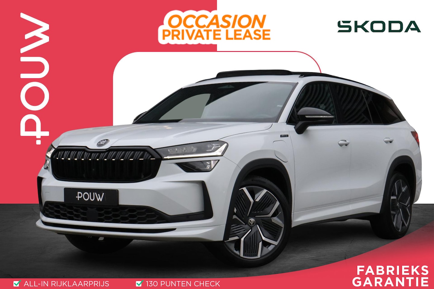 Skoda Kodiaq - 1.5 TSI 204pk PHEV Sportline Business | SoH 100% | RIJKLAAR! | Panoramadak | Adaptive Crui - AutoWereld.nl