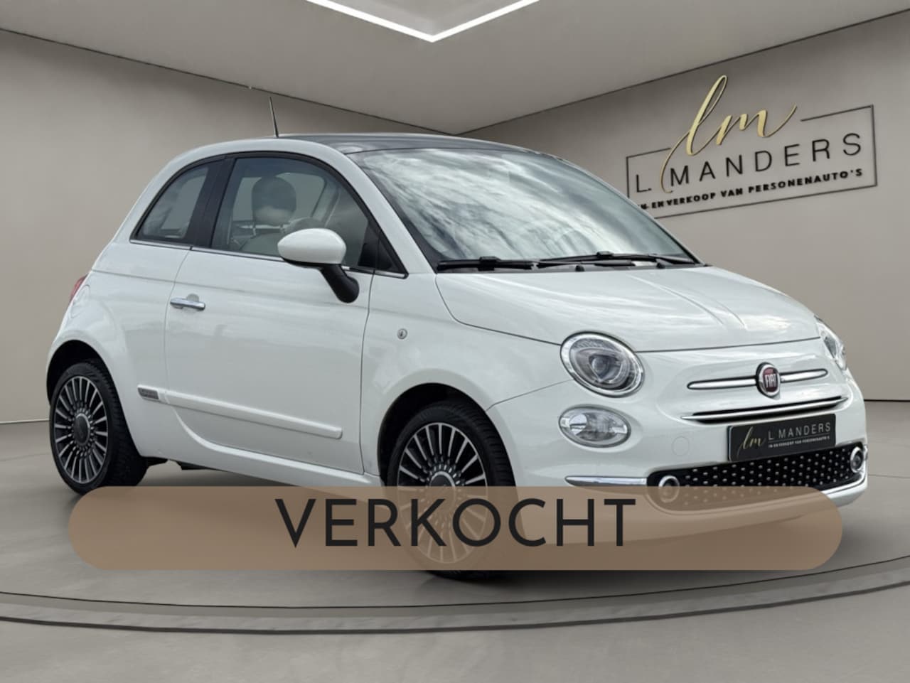 Fiat 500 - 1.2 Lounge 2018 WIT | Apple CarPlay | Climate Control - AutoWereld.nl