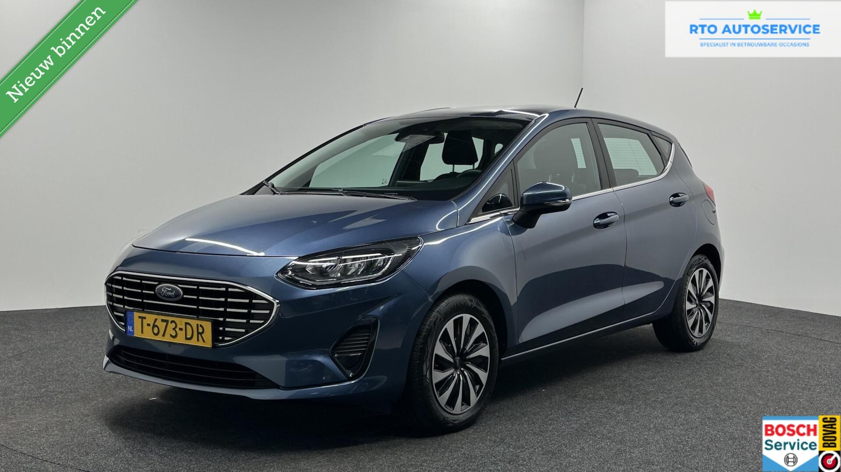 Ford Fiesta - 1.0 EcoBoost Hybrid Titanium NAVI CRUISE CARPLAY. - AutoWereld.nl
