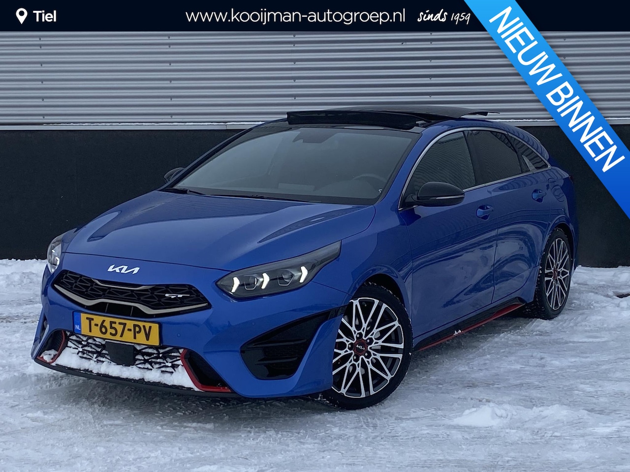 Kia Pro cee'd - 1.6 T-GDi GT Schuif-/kanteldak, Trekhaak, stoel- & stuurverwarming, navigatie, Apple CarPl - AutoWereld.nl
